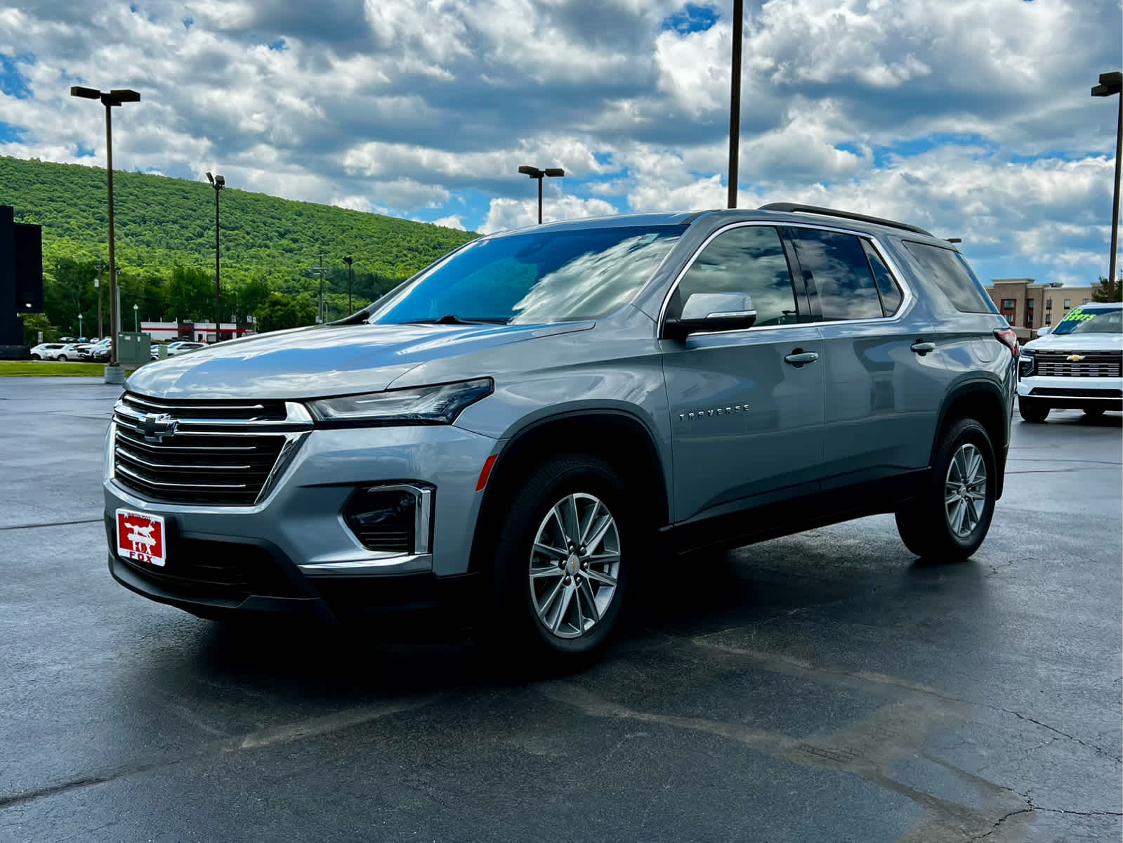 2023 Chevrolet Traverse — rear three-quarter view